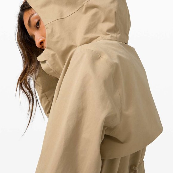 lululemon athletica Tan Trench Coat - Picture 13 of 13